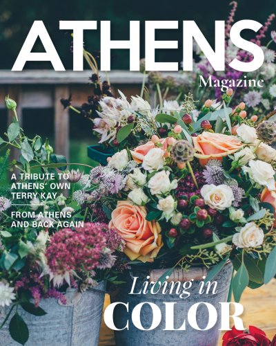 Athens Magazine cover, Spring 2021