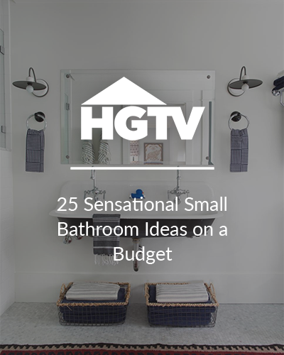 HGTV feature on bathroom ideas